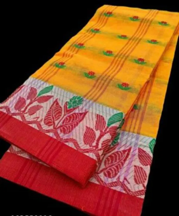 Tant cotton saree  uploaded by Sujata saree cantre on 8/29/2023