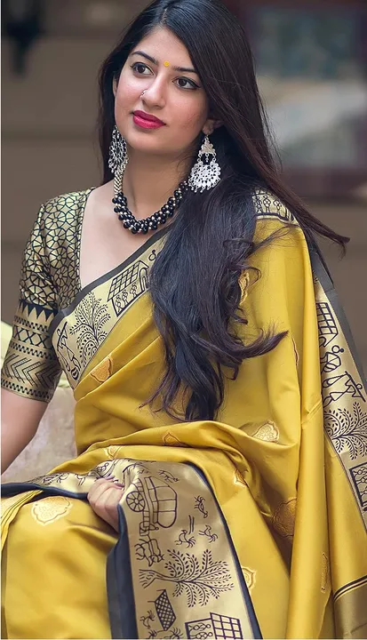 Banarasi Saree With Blouse uploaded by business on 8/29/2023