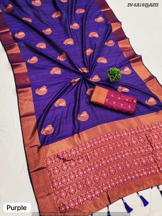 Soft silk saree  uploaded by business on 8/29/2023