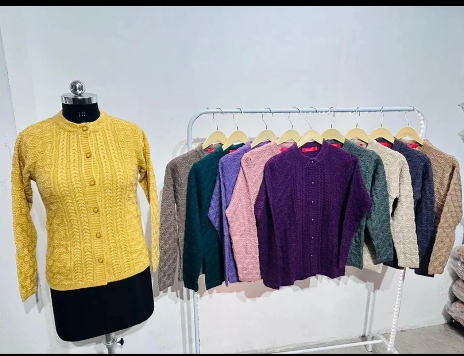 Woolen cardigans  uploaded by KR textile sweater manufacture on 8/29/2023