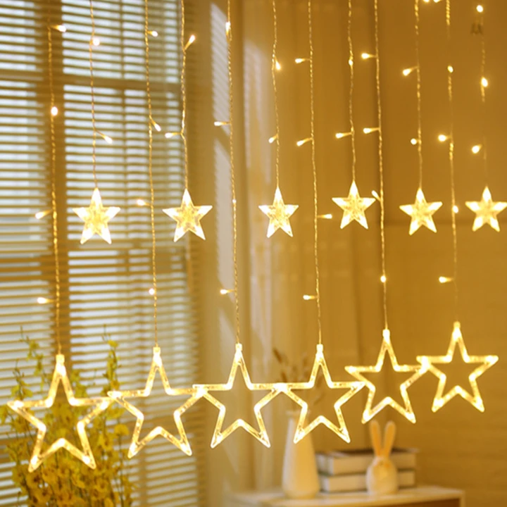 STAR 6+6 CURTAIN LIGHT  uploaded by BlanTech inspiring Connections on 8/29/2023