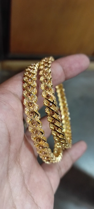 Fancy designs bangles all time best uploaded by Sotibala jewellers  on 8/29/2023