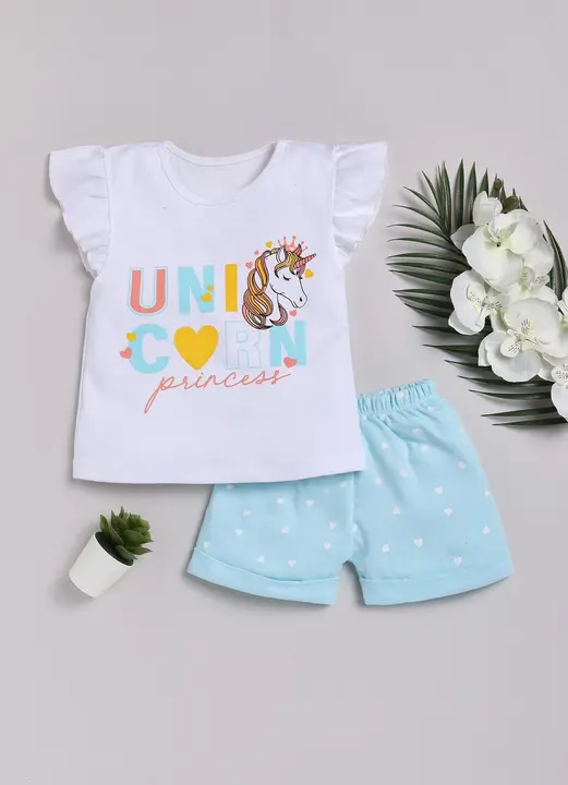 Unicorn print Top bottom sets uploaded by business on 8/29/2023
