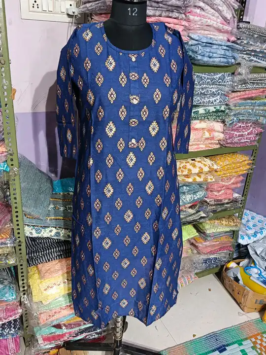 Cotton straight kurti uploaded by business on 8/29/2023
