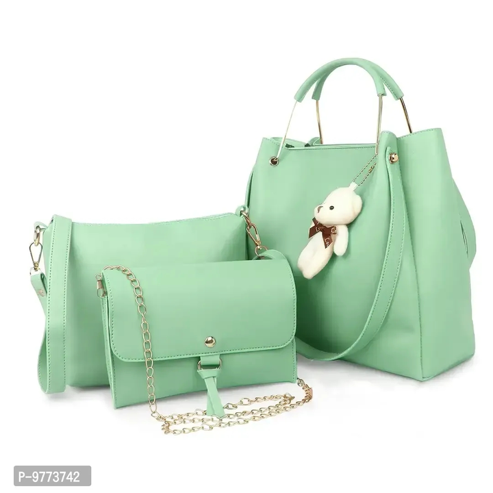 Post image DANIEL CLARK Women's Handbags Combo (Green) -