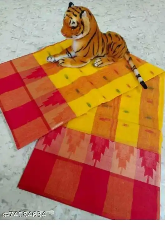 Tant cotton saree  uploaded by Sujata saree cantre on 8/29/2023