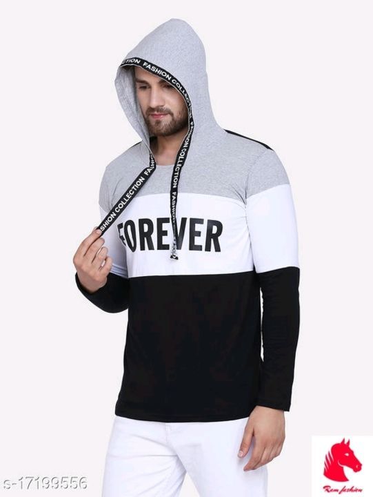 Men's hooded T- shirts uploaded by Ram home delivery on 3/20/2021