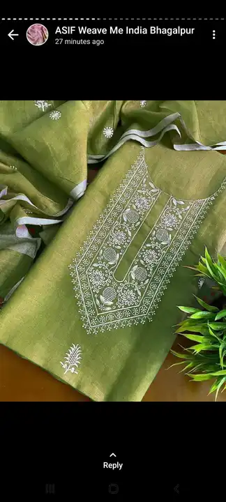 Embroidery suits  uploaded by WeaveMe India on 8/29/2023