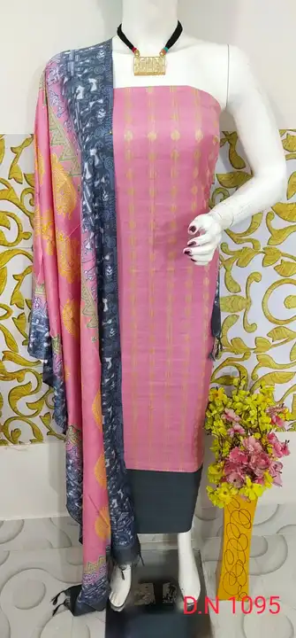 Batik silk suits uploaded by WeaveMe India on 8/29/2023