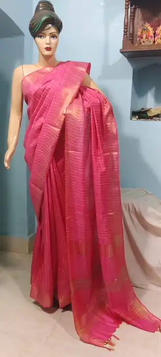 Silk saree uploaded by M.P HANDLOOM.  Bhagalpuri silk on 8/29/2023