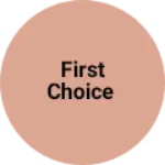 Business logo of First choice