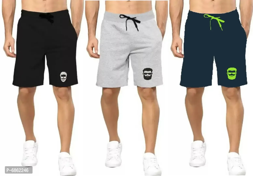 Cotton Blend Premium Shorts for Men - Pack of 3

 uploaded by business on 8/30/2023