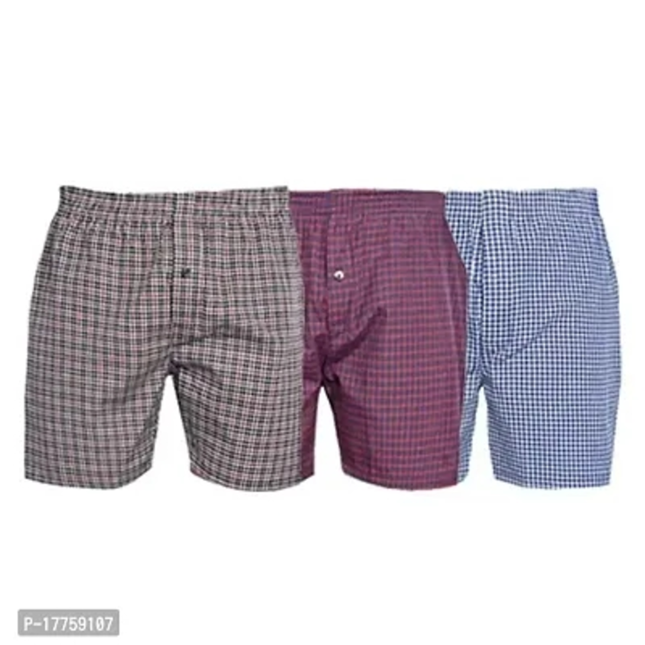Cotton Printed Shorts Check Boxer for Men - Pack of 3

 uploaded by JK CLOTHES COLLECTION on 8/30/2023