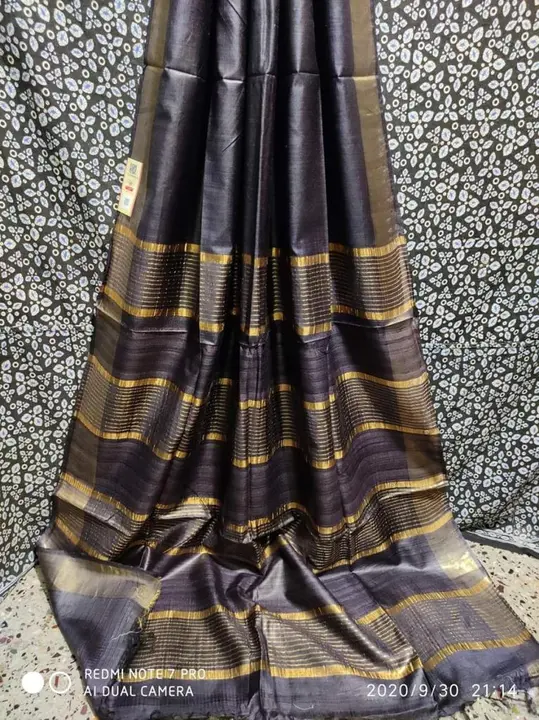 Staple silk saree 💯 uploaded by business on 8/30/2023