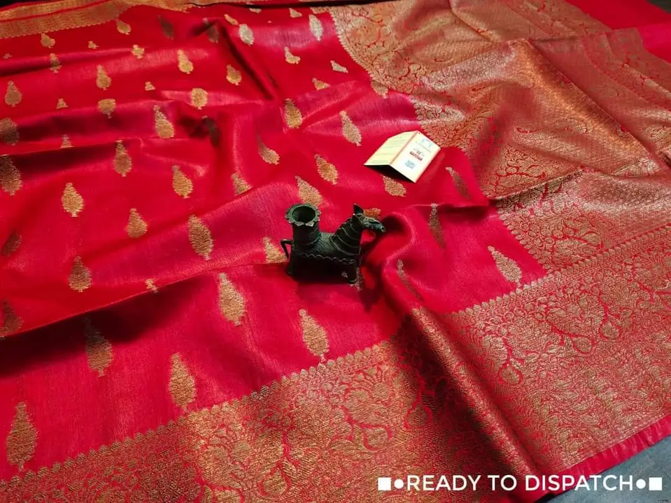 Mugaa tassar silk saree  uploaded by business on 8/30/2023