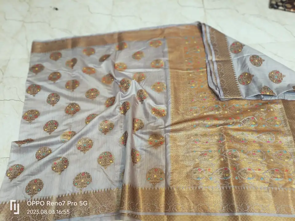 Mugaa tassar silk saree  uploaded by Sd silk on 8/30/2023