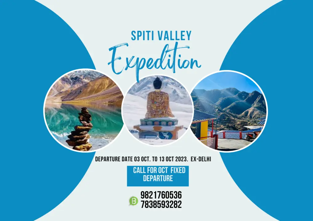 Post image #spitivalleyexpidition 
Call For Group Departure 👉9821760536