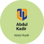 Business logo of Abdul Kadir