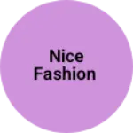 Business logo of Nice fashion