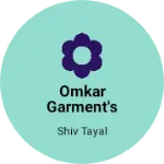 Business logo of Omkar Garment's