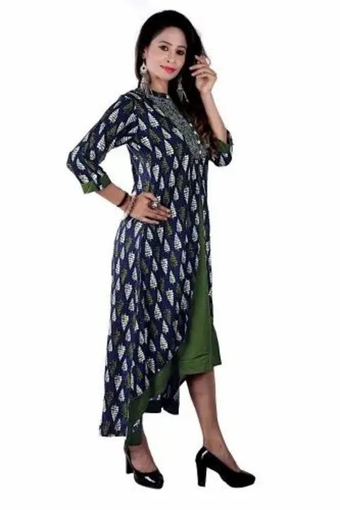 Kurti Style
Anarkali
Kurti Type
Straight Kurti, Anarkali Kurti
Fabric
Rayon
Size
All Sizes
Sleeves T uploaded by Naved Garments on 8/30/2023