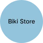 Business logo of Biki store
