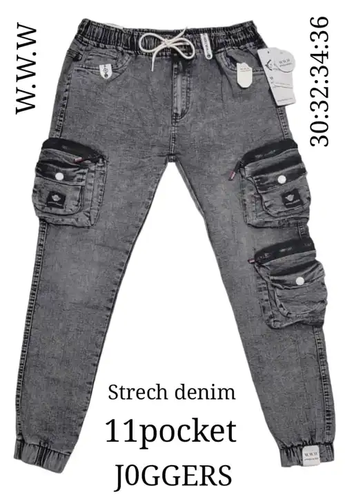 Cargo jeans uploaded by business on 8/30/2023