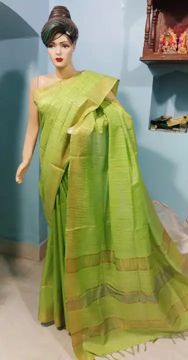 Pure katan stepale silk saree  uploaded by M.P HANDLOOM.  Bhagalpuri silk on 8/30/2023