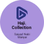 Business logo of Haji. Collection