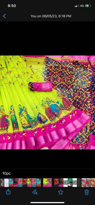 Lichi cotton sarees 🥻  uploaded by Bhargavi wholsalers on 8/30/2023