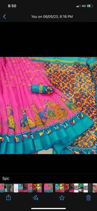 Lichi cotton sarees 🥻  uploaded by Bhargavi wholsalers on 8/30/2023