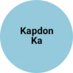 Business logo of Kapdon ka