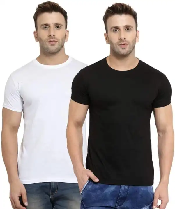 Men round neck tshirt  uploaded by business on 8/30/2023