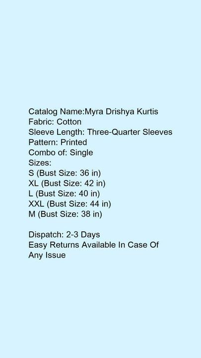 Cotton kurti uploaded by Samvay collection on 3/20/2021