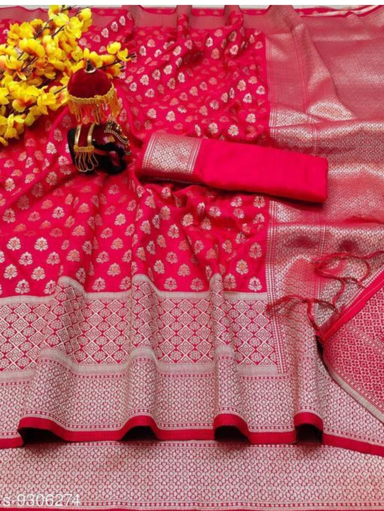 Krishna Enterprise Women's Kanjivaram Soft Lichi Silk Saree With Blouse Piece(Red Saree)
Name: Krish uploaded by Timeless Trends  on 8/30/2023