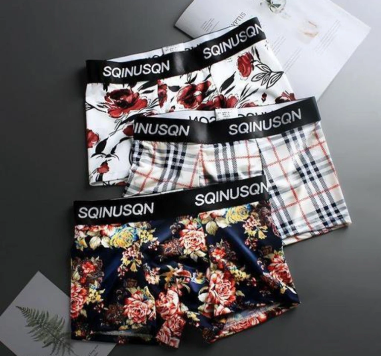 MEN UNDERWEAR
Name: MEN UNDERWEAR
Fabric: Nylon
Color: Multicolor
Net Quantity (N): 3
Sizes: 
 uploaded by Timeless Trends  on 8/30/2023