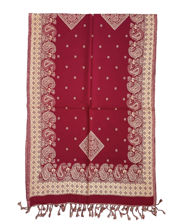 Polywool stole for women uploaded by Krishna Textiles on 8/30/2023