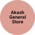 Business logo of Akash general store