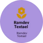 Business logo of Ramdev Textael