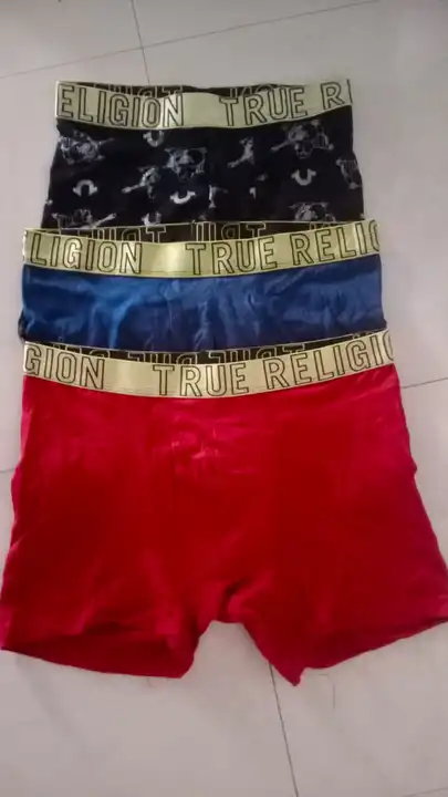 True Religion (Original) boxer lot mix sizes uploaded by business on 8/30/2023