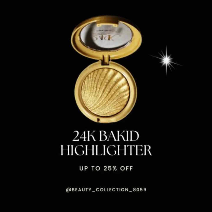 24k bakid highlighter  uploaded by TOYS HUMSAFAR on 8/31/2023