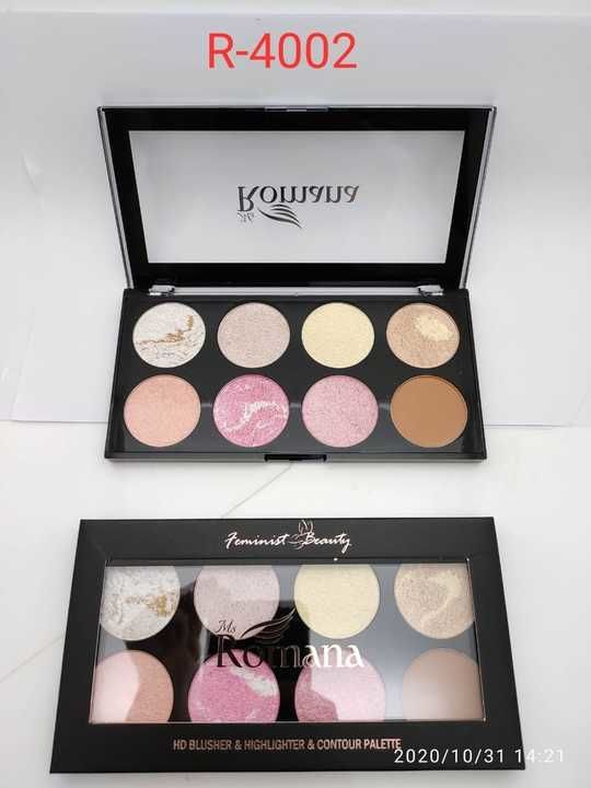 R4002 blusher+highlighter+contour palette uploaded by business on 3/20/2021