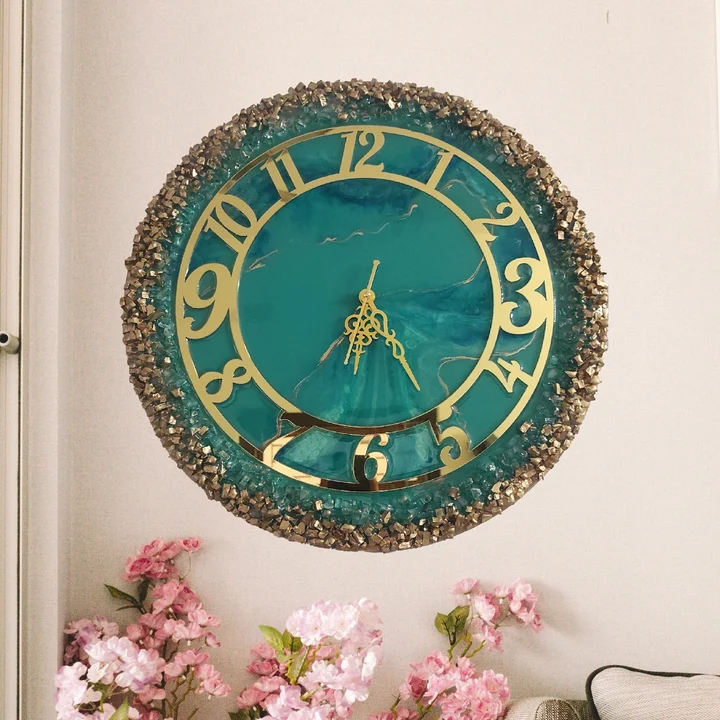 Resin clock  uploaded by business on 8/31/2023