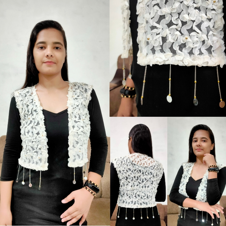 Floral piped jacket for women  uploaded by RAMKESH on 8/31/2023
