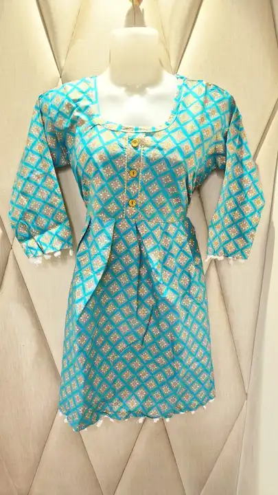 Short kurti cotton  uploaded by business on 8/31/2023