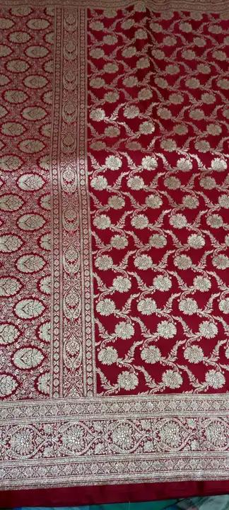Banarasi satin silk uploaded by Rang Mahal Art & Creation on 8/31/2023