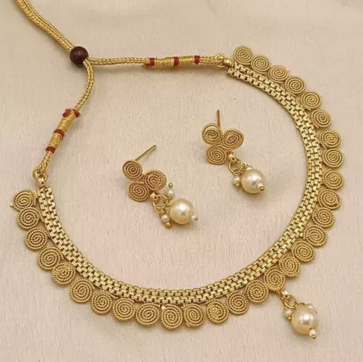 Copper Jalebi Set uploaded by Kusum Imitation jewellery on 8/31/2023