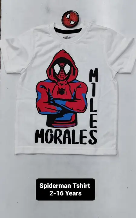 Post image Spiderman t shirt for 2 to 16 years old kids