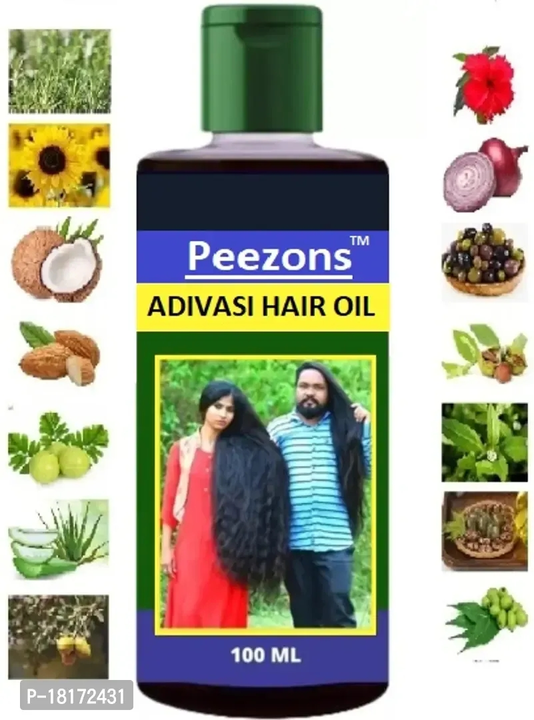 Post image PEEZONS Adivasi Herbal Premium quality hair oil for hair Regrowth

 Type:  Hair Oil

 Suitable For:  All Skin Type

Weight: 0.0 - 0.0 (in kgs)

Within 6-8 business days However, to find out an actual date of delivery, please enter your pin code.

PEEZONS Adivasi Neelambari AyurVedic 108 Herbs Extract Herbal Hair Oi Adivasi Neelambari Herbal Hair Oil is a blend of natural herbal coconut extracts it is the total solution against hair fall and dandruff. It helps you to remove the excess tangle and knots, It nurtures the scalp to grow natural and healthy long hair. It can be used for all ages people.