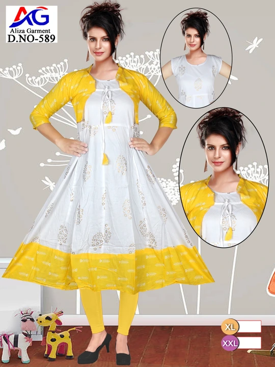 Round kurti  uploaded by business on 8/31/2023